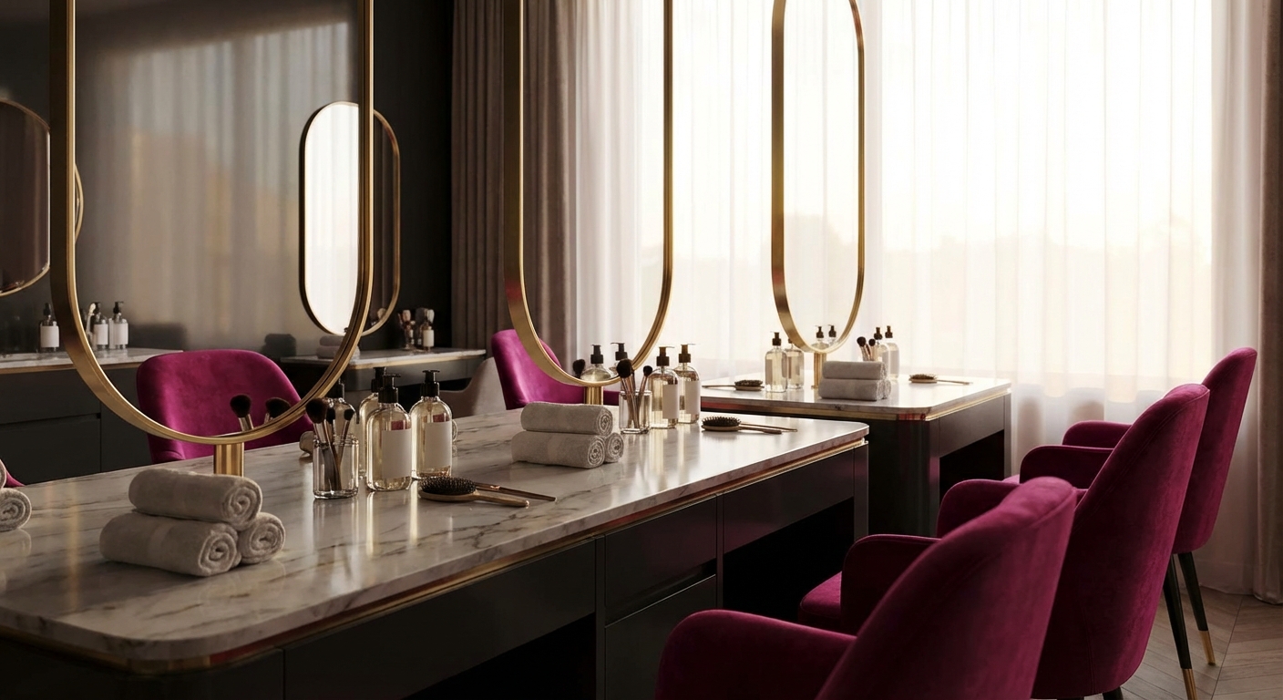 Атмосфера салона красоты